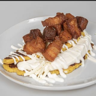 Pork Belly Cachapa